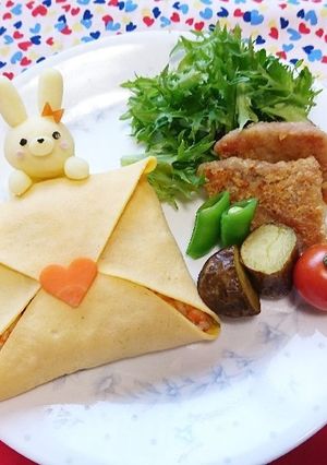 簡単!レター☆オムライス☆-レシピのメイン写真