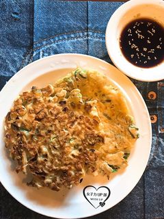 簡単!チヂミ風ネギ焼き☆-レシピのメイン写真