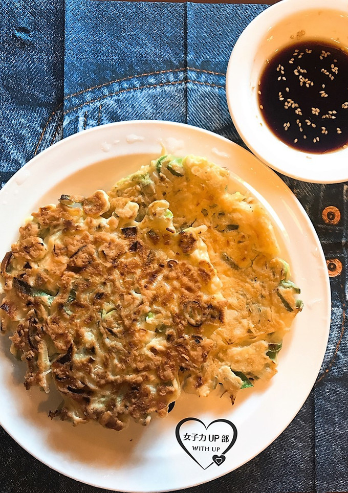 簡単！チヂミ風ネギ焼き☆-レシピのメイン写真