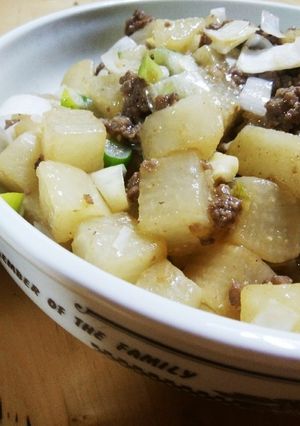 和風麻婆だいこん-レシピのメイン写真