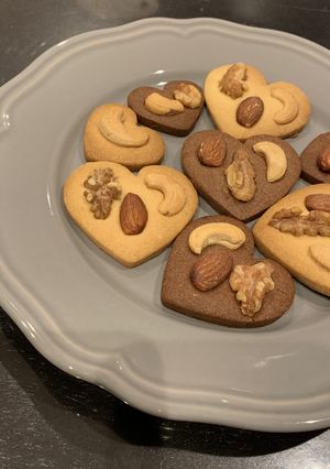 バレンタインにも♡ナッツクッキー♬-レシピのメイン写真