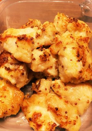 鶏胸肉のグリル(ハニーマスタードソース)-レシピのメイン写真