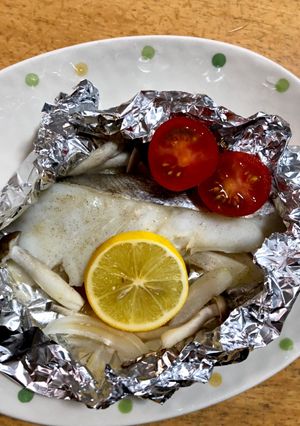 簡単！さっぱりタラのホイル焼き(^^)-レシピのメイン写真