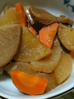 大根と黒はんぺんの煮物-レシピのメイン写真
