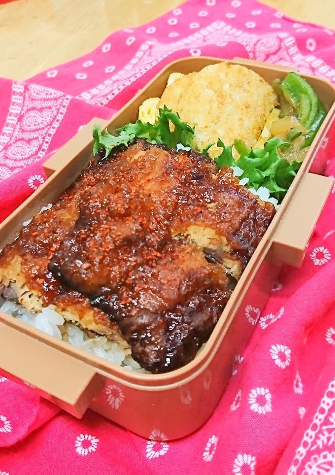 のっけ弁当（さんまの蒲焼き）-レシピのメイン写真