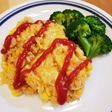 炊飯器で絶品ケチャップライスのオムライス