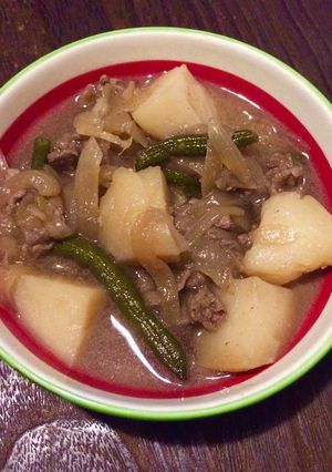 牛こまで甘めの肉じゃが-レシピのメイン写真