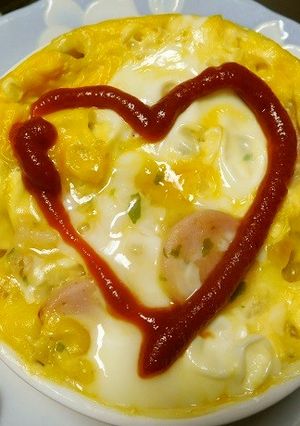 時短ココットオムライス-レシピのメイン写真
