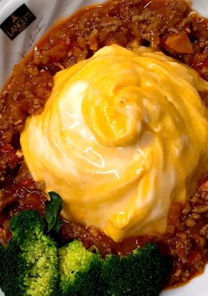 白ご飯で!ドレスドオムライス-レシピのメイン写真