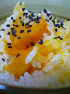 ホックホク♪甘~いカボチャご飯-レシピのメイン写真