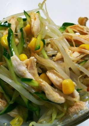 餃子のタレでささみときゅうりの中華サラダ-レシピのメイン写真