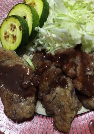 豚ヒレ肉の赤ワイン醤油ソース-レシピのメイン写真