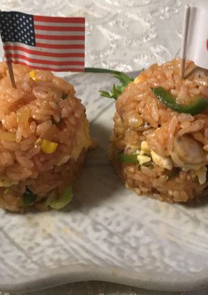 オムライスバーガー-レシピのメイン写真