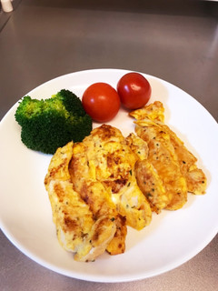 我が家の鶏胸肉の柔らかピカタ☆-レシピのメイン写真