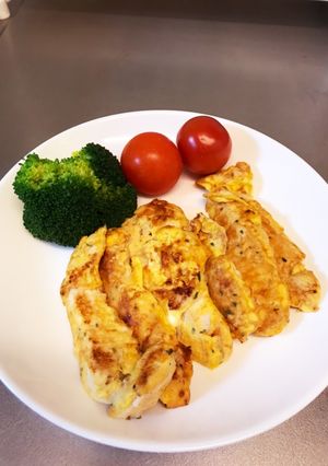 我が家の鶏胸肉の柔らかピカタ☆-レシピのメイン写真