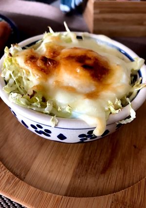 キャベツで簡単半熟ココット-レシピのメイン写真