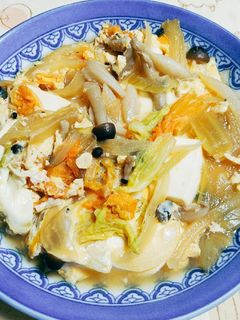 豆腐の卵とじ-レシピのメイン写真