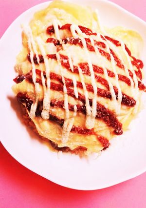 粉雪オムライス-レシピのメイン写真