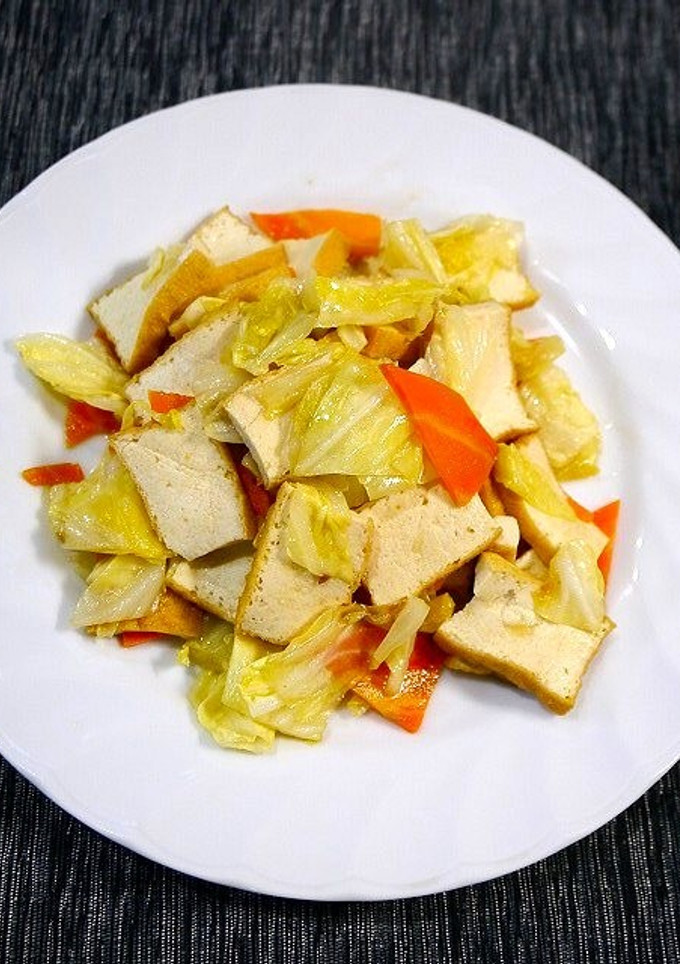 簡単！厚揚げ野菜炒め-レシピのメイン写真