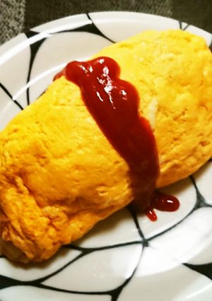 鶏ミンチの美味しい、簡単オムライス-レシピのメイン写真