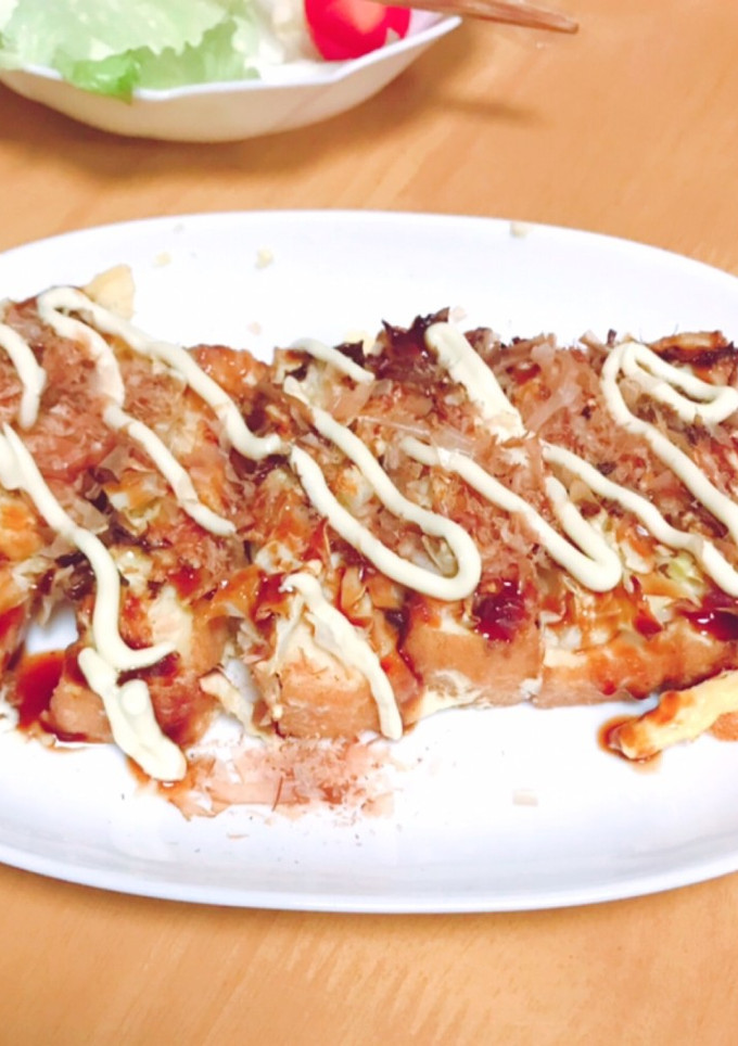 厚揚げのお好み焼き風☆-レシピのメイン写真