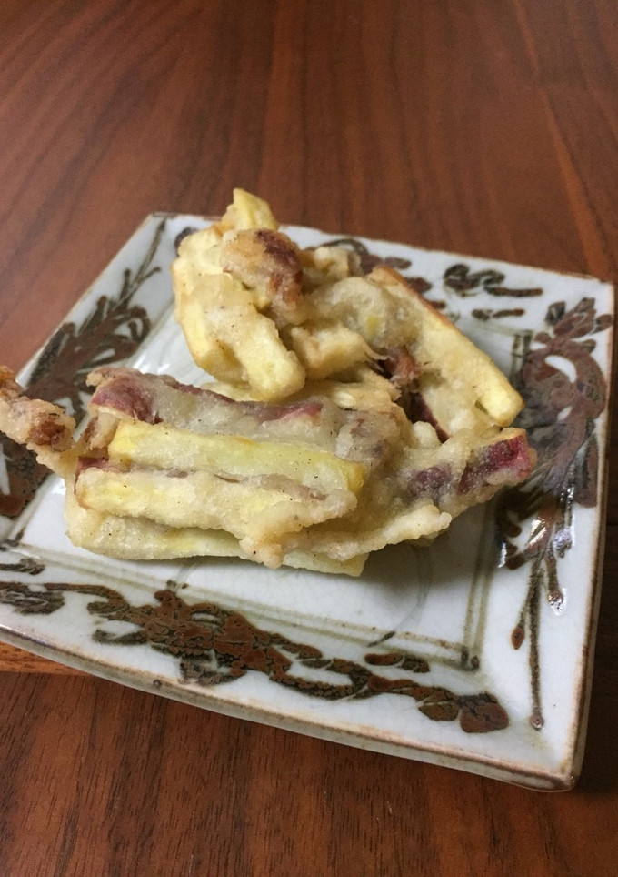 さつまいもとベーコンのかき揚げ-レシピのメイン写真