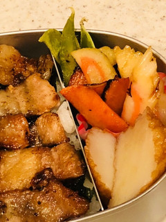 お弁当に◎にんじんとなるとのサッと炒め-レシピのメイン写真
