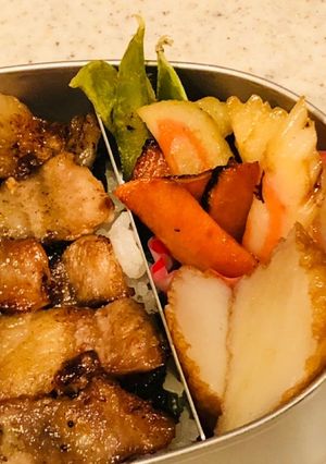 お弁当に◎にんじんとなるとのサッと炒め-レシピのメイン写真