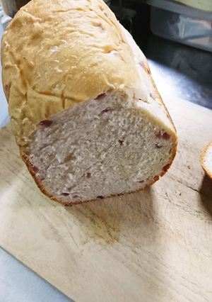HBでいちごの粒ジャムミルクパン-レシピのメイン写真