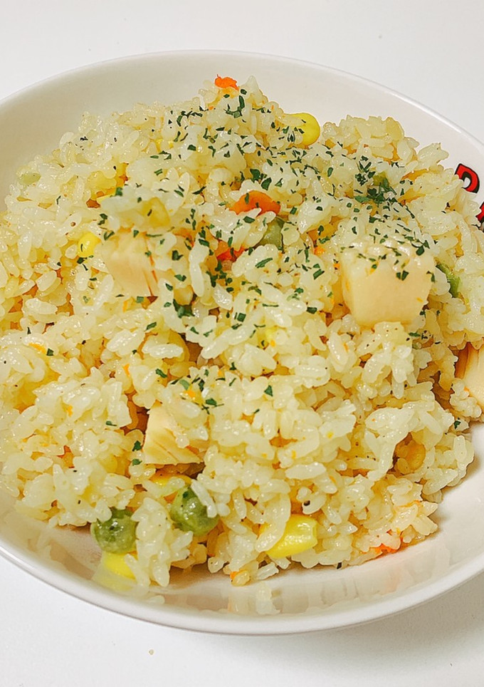 時短！簡単！炊飯器でシーフードピラフ-レシピのメイン写真