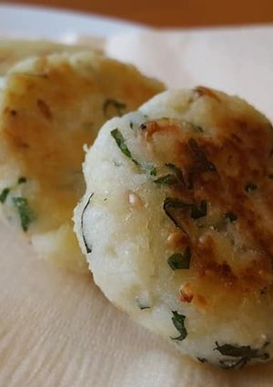 生おからで満足！桜えびのはんぺん焼き-レシピのメイン写真