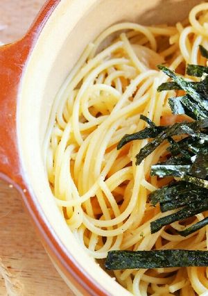 ガスを使わないレンチン土鍋で明太子パスタ-レシピのメイン写真