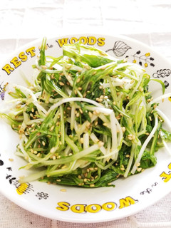 ☆あっという間♪水菜のサラダ☆-レシピのメイン写真