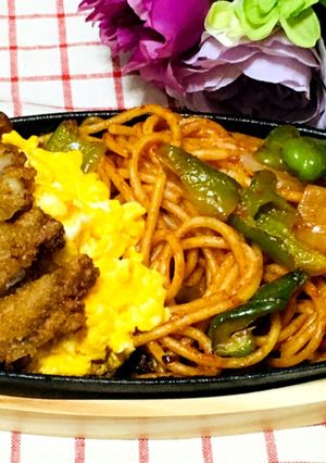 一皿で大満足♫オムパコリタン-レシピのメイン写真