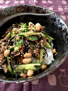 混ぜるだけ!簡単バランス☆サンマ蒲焼き丼-レシピのメイン写真