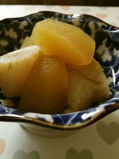 菊芋とりんごのコンポート-レシピのメイン写真