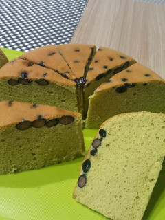 炊飯器で抹茶シフォンケーキ-レシピのメイン写真