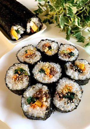 節分に♪コストコプルコギでキンパ-レシピのメイン写真