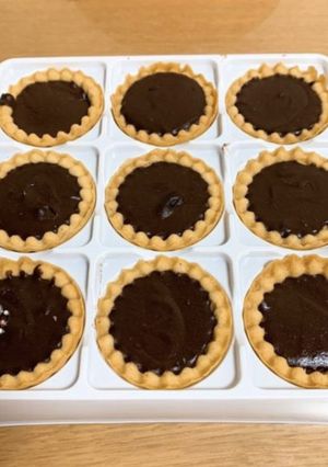 おからパウダーで生チョコタルト9個分-レシピのメイン写真