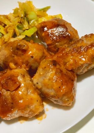 豆腐の豚肉巻き-オーロラソース--レシピのメイン写真