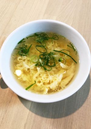 息子が毎日食べたい！って言った卵スープ♡-レシピのメイン写真