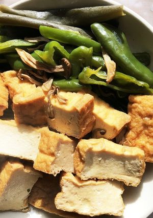 厚揚げとピーマンの醤油煮-レシピのメイン写真