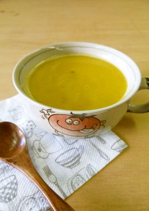 煮物でかぼちゃスープ-レシピのメイン写真