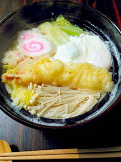 簡単!白だしde鍋焼きうどん-レシピのメイン写真