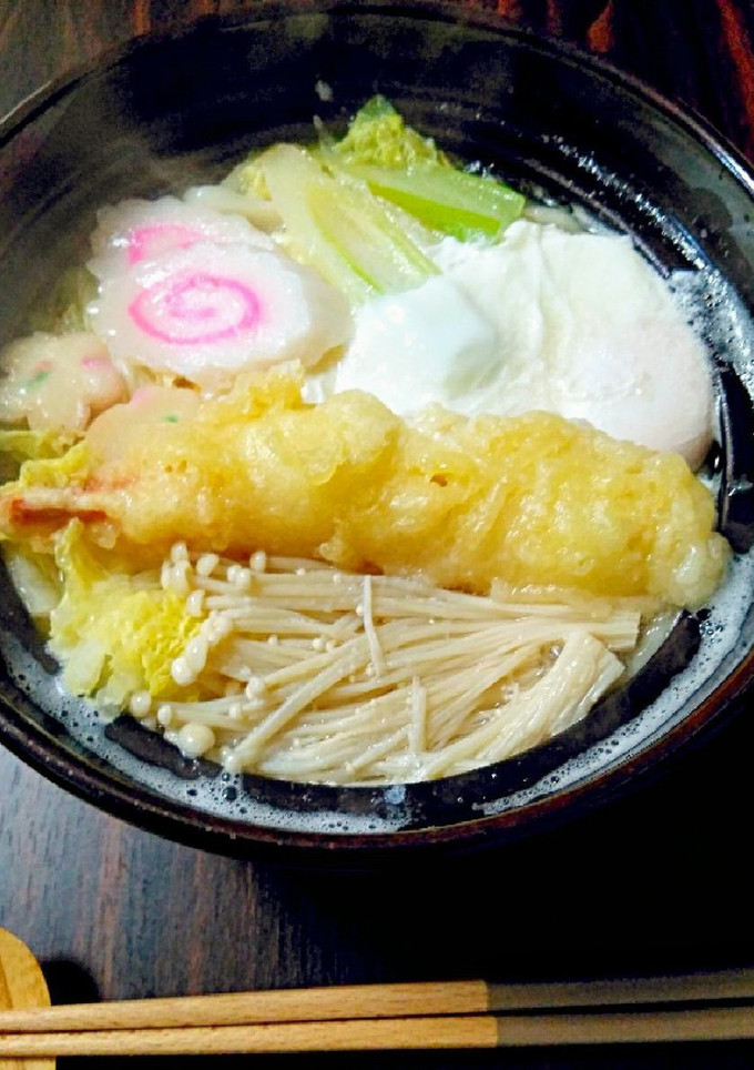 簡単！白だしde鍋焼きうどん-レシピのメイン写真