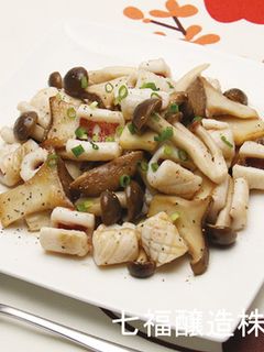 イカときのこの白だしバター炒め-レシピのメイン写真