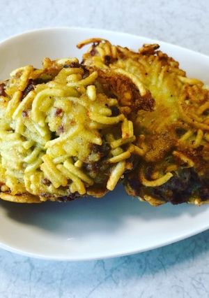 ポテトサラダをコロッケに（焼きそば麺）-レシピのメイン写真