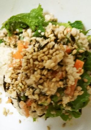 大根の葉　白和え-レシピのメイン写真