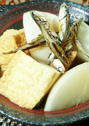 かぶと厚揚げの炊いたん-レシピのメイン写真