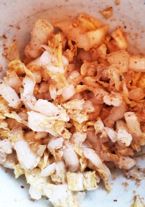 超簡単！大量消費♥️白菜のごま和え-レシピのメイン写真